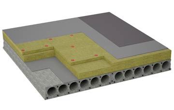 considerations of Calcotts Green flat roofing insulation